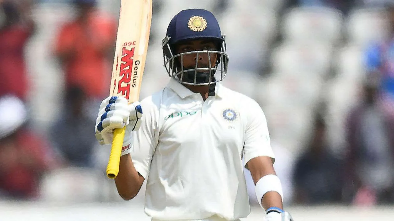 India vs West Indies, 2nd Test: Prithvi Shaw steals the show again with scintillating 70