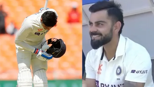 Virat kohli Celebration Photo Goes Viral When Shubman gill hit Century Against australia in Ahmedabad Test - अहमदाबाद टेस्ट: यूं ही टीम प्लेयर नहीं हैं विराट कोहली...शुभमन गिल के सेंचुरी ...