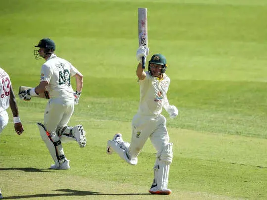 labushen's century till australia's stumps 293 for two - AUS vs WI: लाबुशेन ने जड़ा शतक, स्मिथ के साथ क्रीज पर गाड़ा खूंटा, विकेट के लिए तरसे वेस्टइंडीज के गेंदबाज