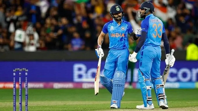 IND vs ENG: IND vs ENG:IND v ENG: इंग्लैंड को दिया 169 रनों का लक्ष्य, विराट-हार्दिक ने की बल्ले-बल्ले |Ind vs Eng Semifinal india set target of 169 runs for england T20