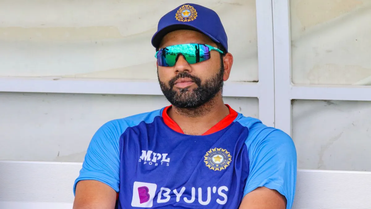 Rohit Sharma looks on during training, West Indies vs India, 4th T20I, Lauderhill, August 5, 2022