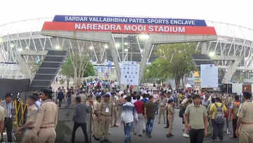 Security tightened in Ahmedabad ahead of India-Australia men's Test series finale | City - Times of India Videos