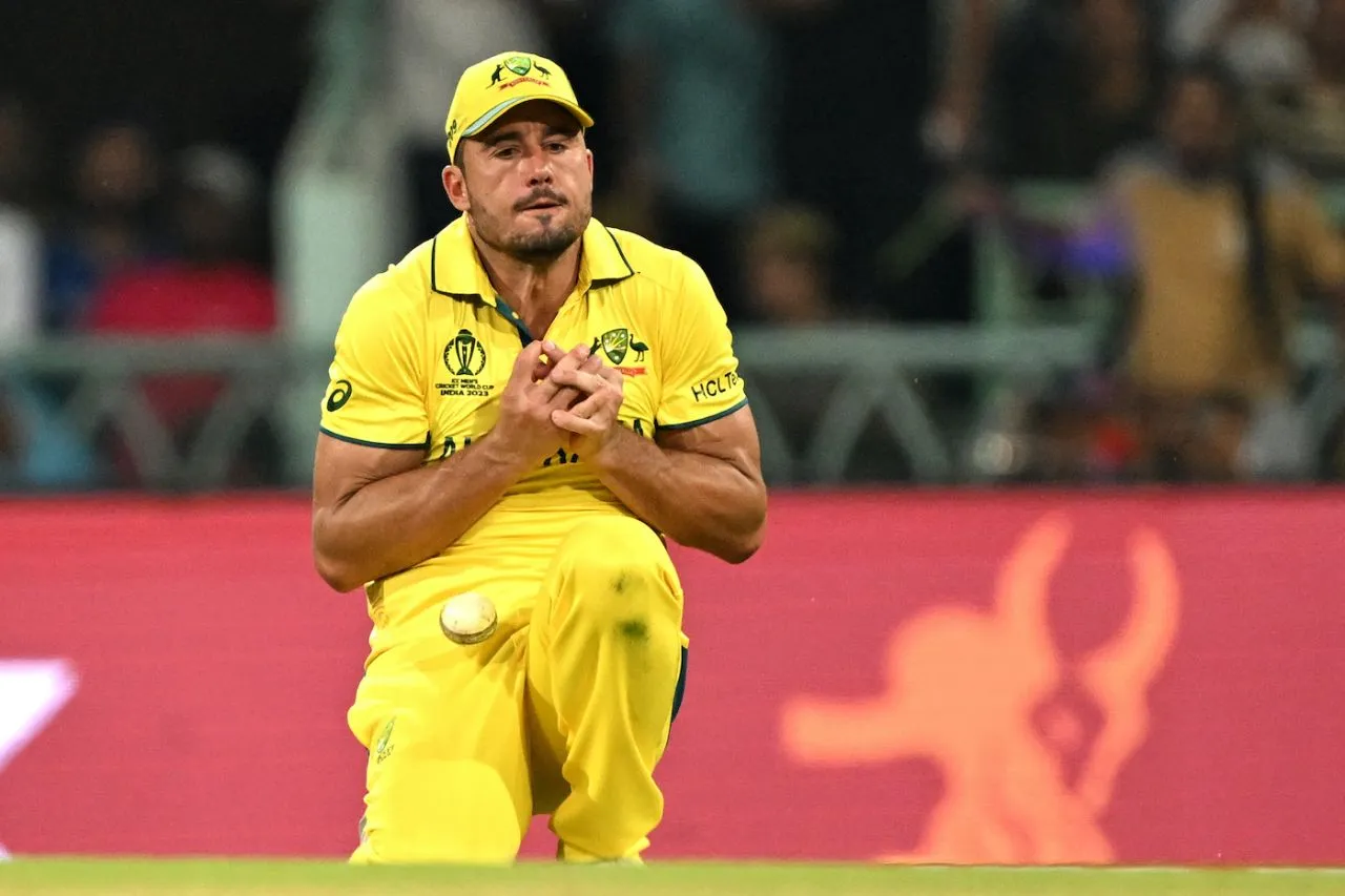 Marcus Stoinis dropped Marco Jansen in the 49th over, Australia vs South Africa, Men's ODI World Cup 2023, Lucknow, October 12, 2023