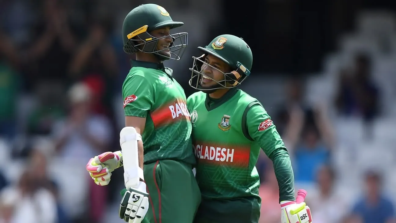 Mushfiqur Rahim, Shakib Al Hasan