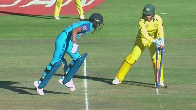 Nasser Hussain on Harmanpreet's run out in T20 World Cup | 'The turning point' | Video | Watch TV Show | Sky Sports
