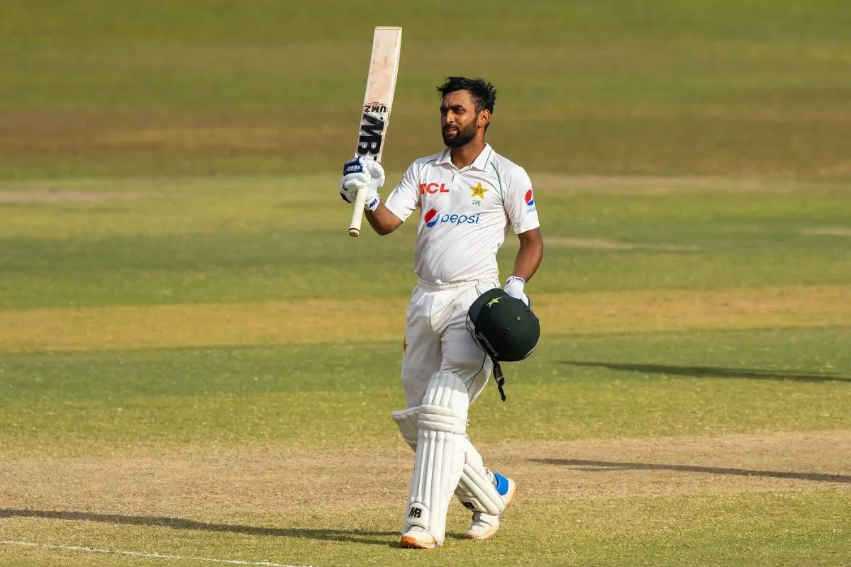 Abdullah Shafique is elated after scoring his second Test century, Sri Lanka vs Pakistan, 1st Test, Galle, 4th day, July 19, 2022