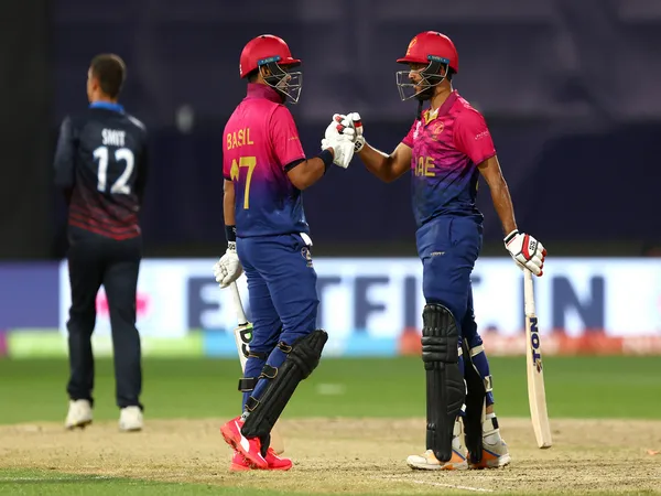 Great moment for UAE cricket: Skipper Rizwan after seven-run win over Namibia in T20 World Cup