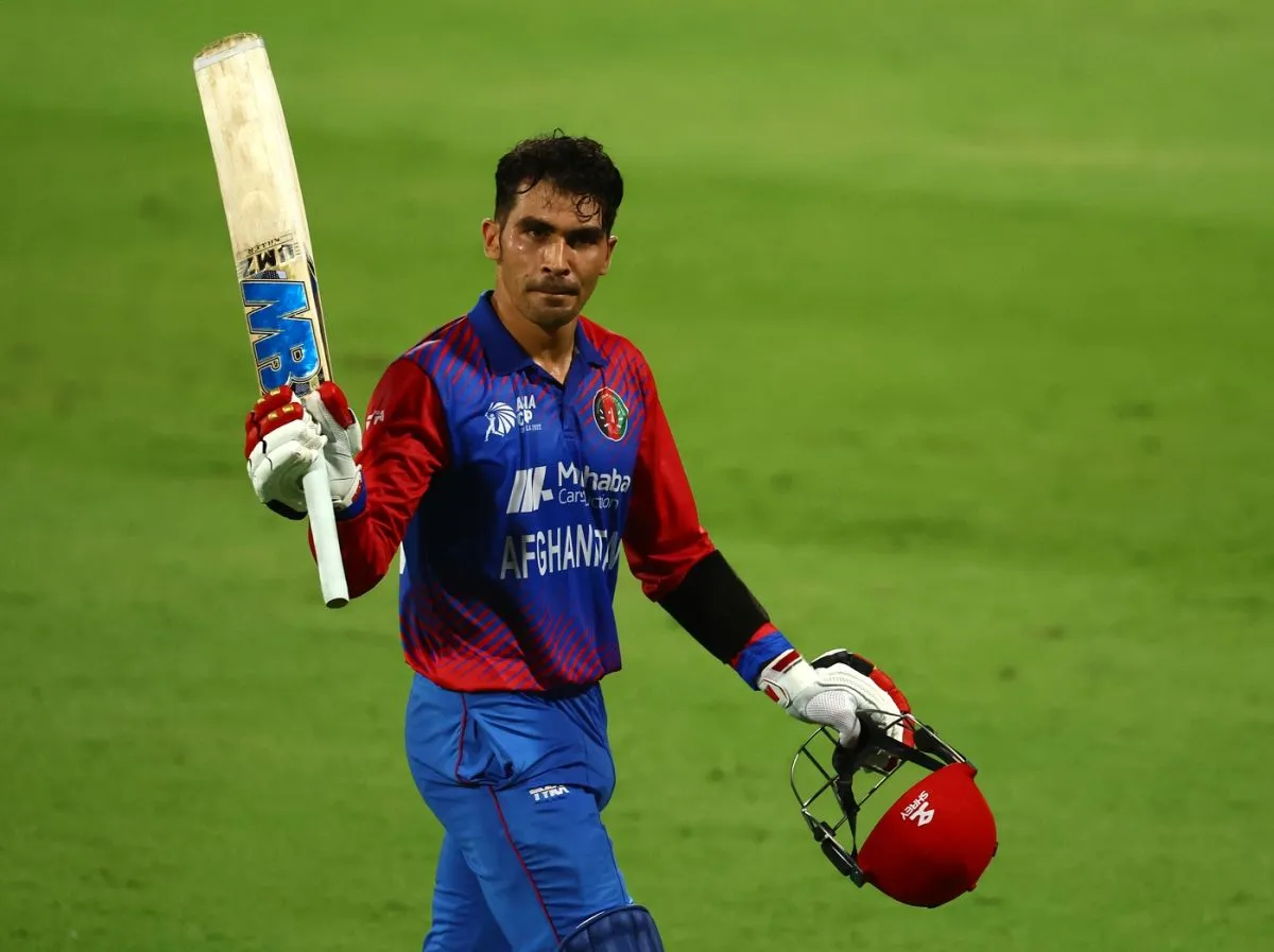 Rahmanullah Gurbaz smoked four fours and six sixes in his 45-ball 84, Sri Lanka vs Afghanistan, Men's T20 Asia Cup, Sharjah, September 3, 2022