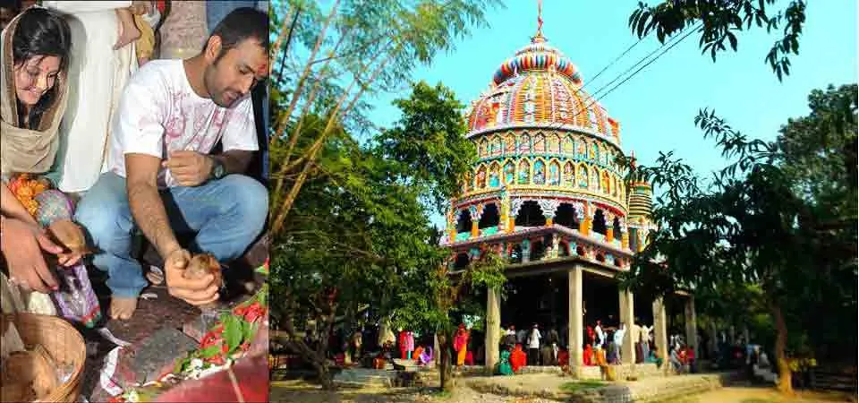 Indian Cricket Team Captain Mahendra Singh Dhoni Faith In Dweri Mandir Tamar - Ranchi News