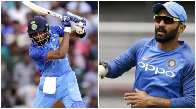 Hardik Pandya - Dinesh Karthik