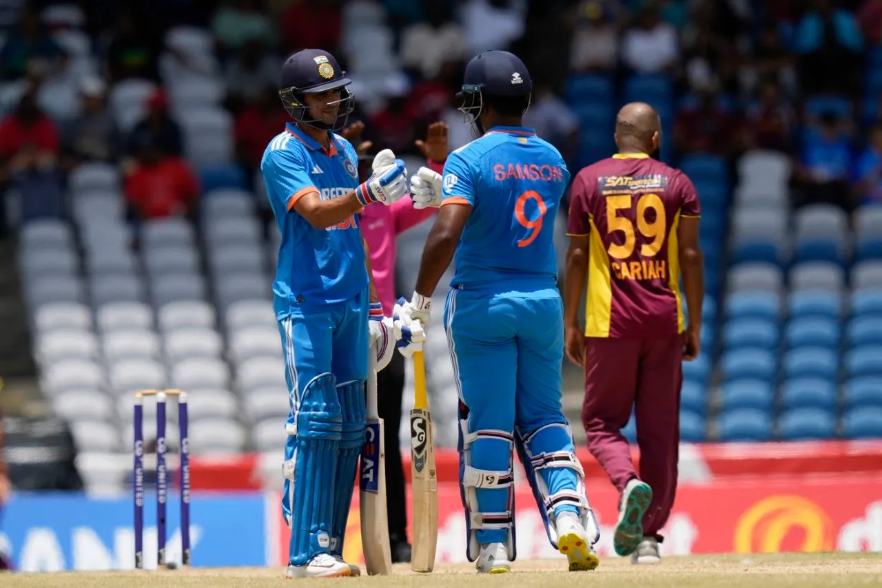 Shubman Gill and Sanju Samson