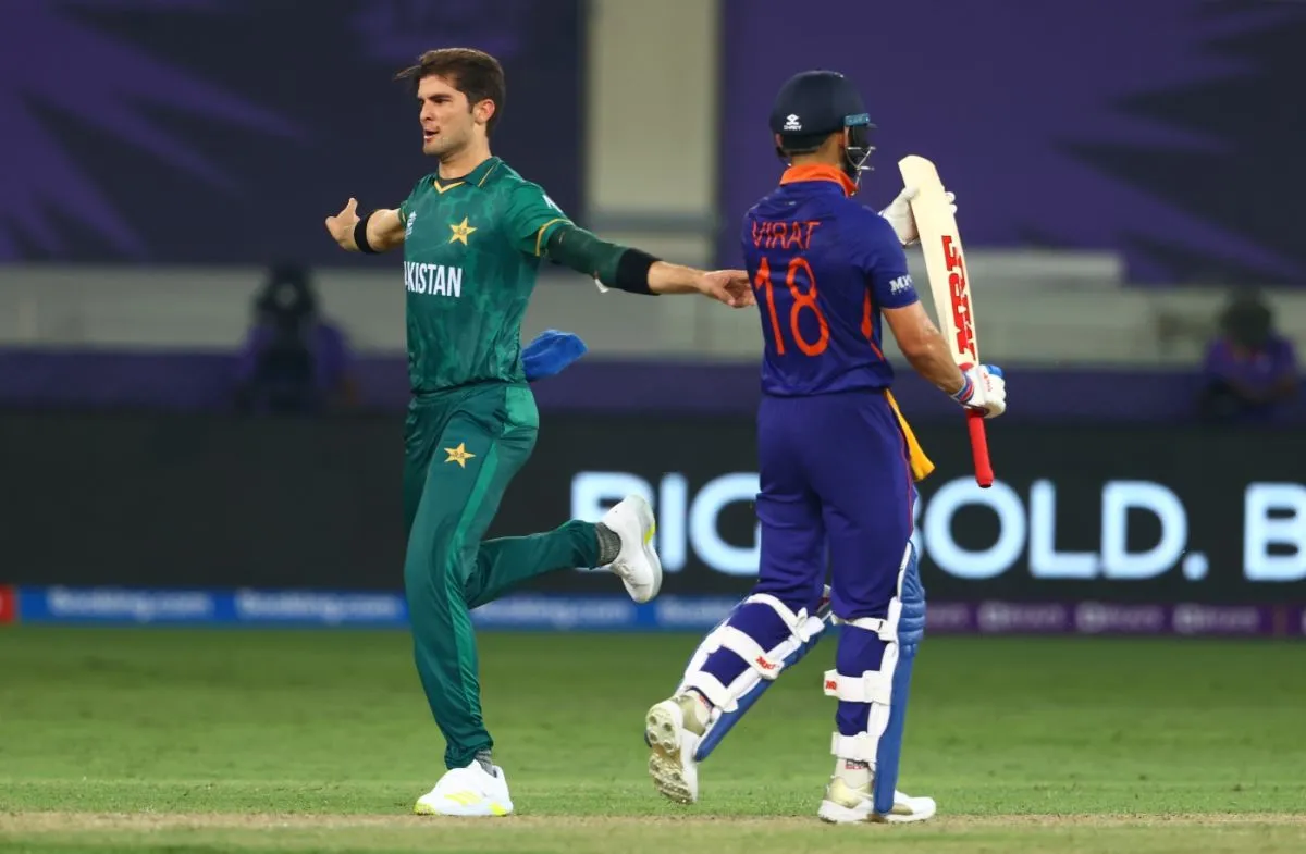 Shaheen Shah Afridi accounted for Virat Kohli, India vs Pakistan, Men's T20 World Cup 2021, Super 12s, Dubai, October 24, 2021