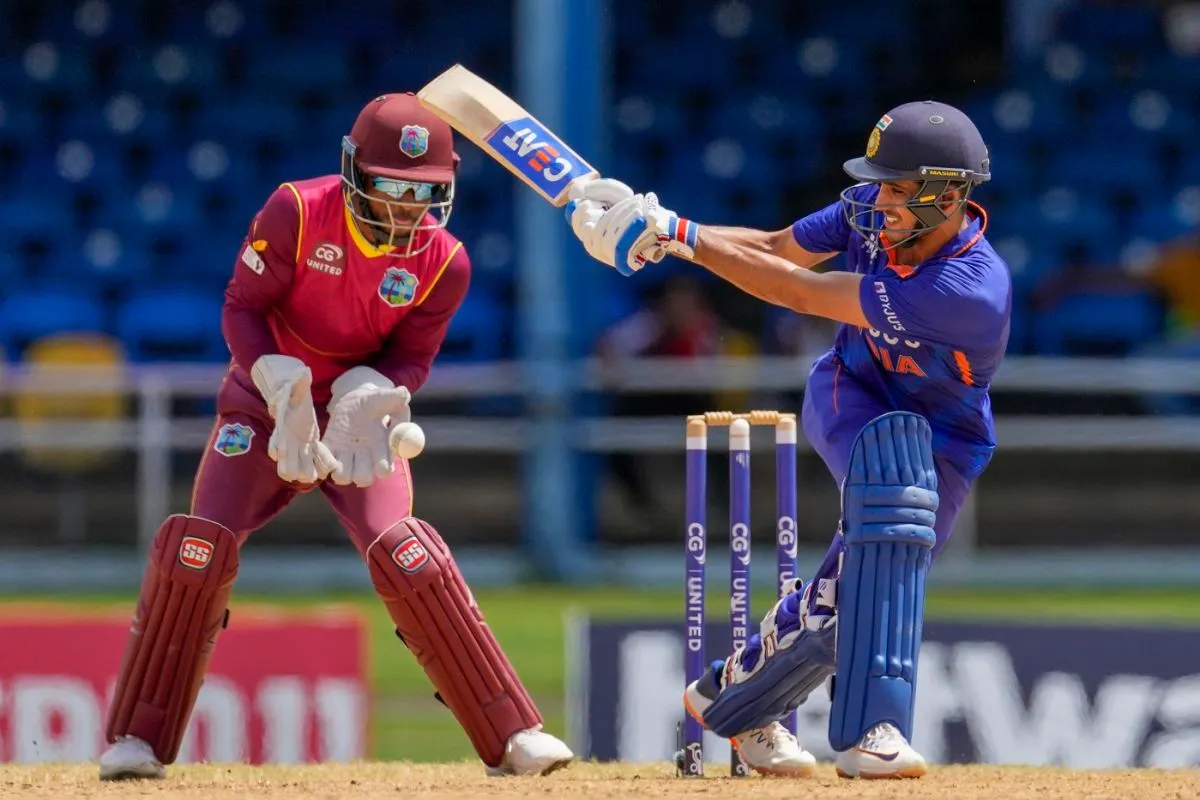 Shubman Gill came out all guns blazing post the rain break, West Indies vs India, 3rd ODI, Port of Spain, July 27, 2022