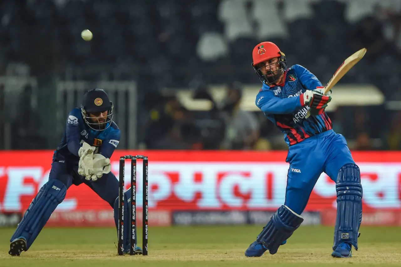 Mohammad Nabi smashed Afghanistan's fastest ODI fifty, Afghanistan vs Sri Lanka, Asia Cup, Lahore, September 5, 2023