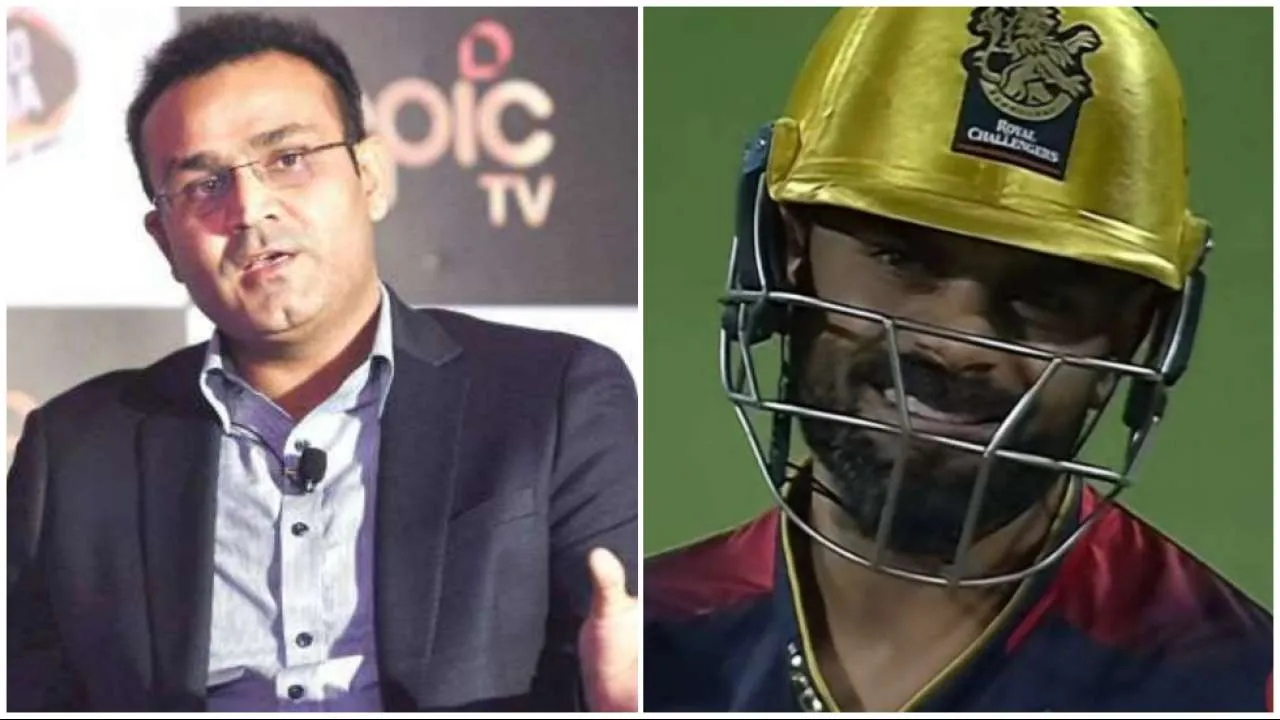 IPL 2022: Ahead of RCB vs GT clash, Virender Sehwag takes a jibe at Virat Kohli