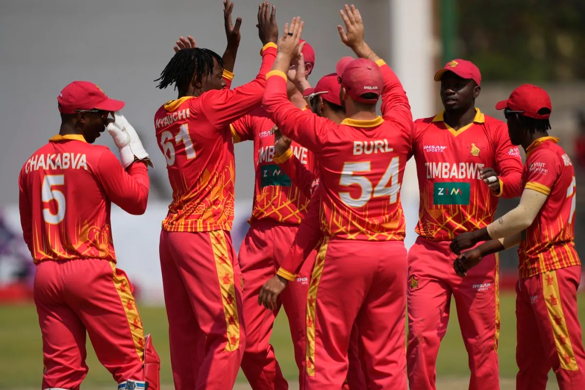 Victor Nyauchi picked up the first wicket for Zimbabwe, Zimbabwe vs India, 2nd ODI, Harare, August 20, 2022