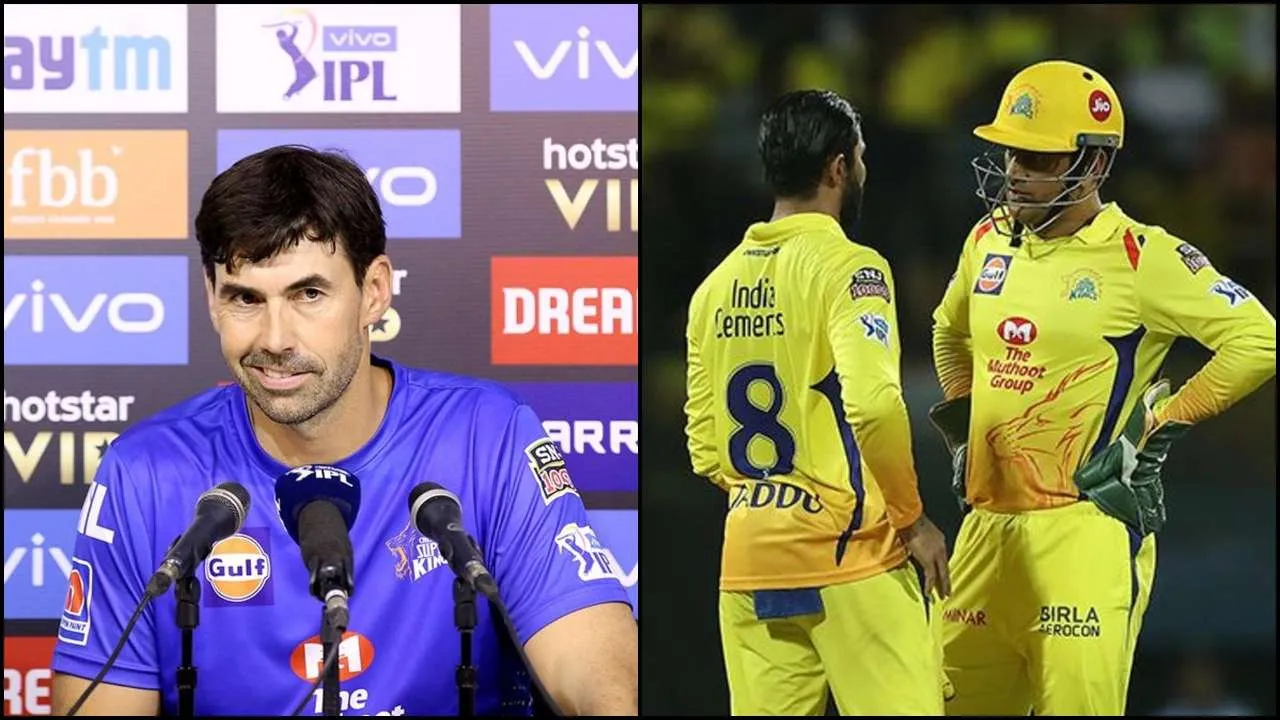 CSK coach Stephen Fleming gives grim news about health of Dhoni and Jadeja