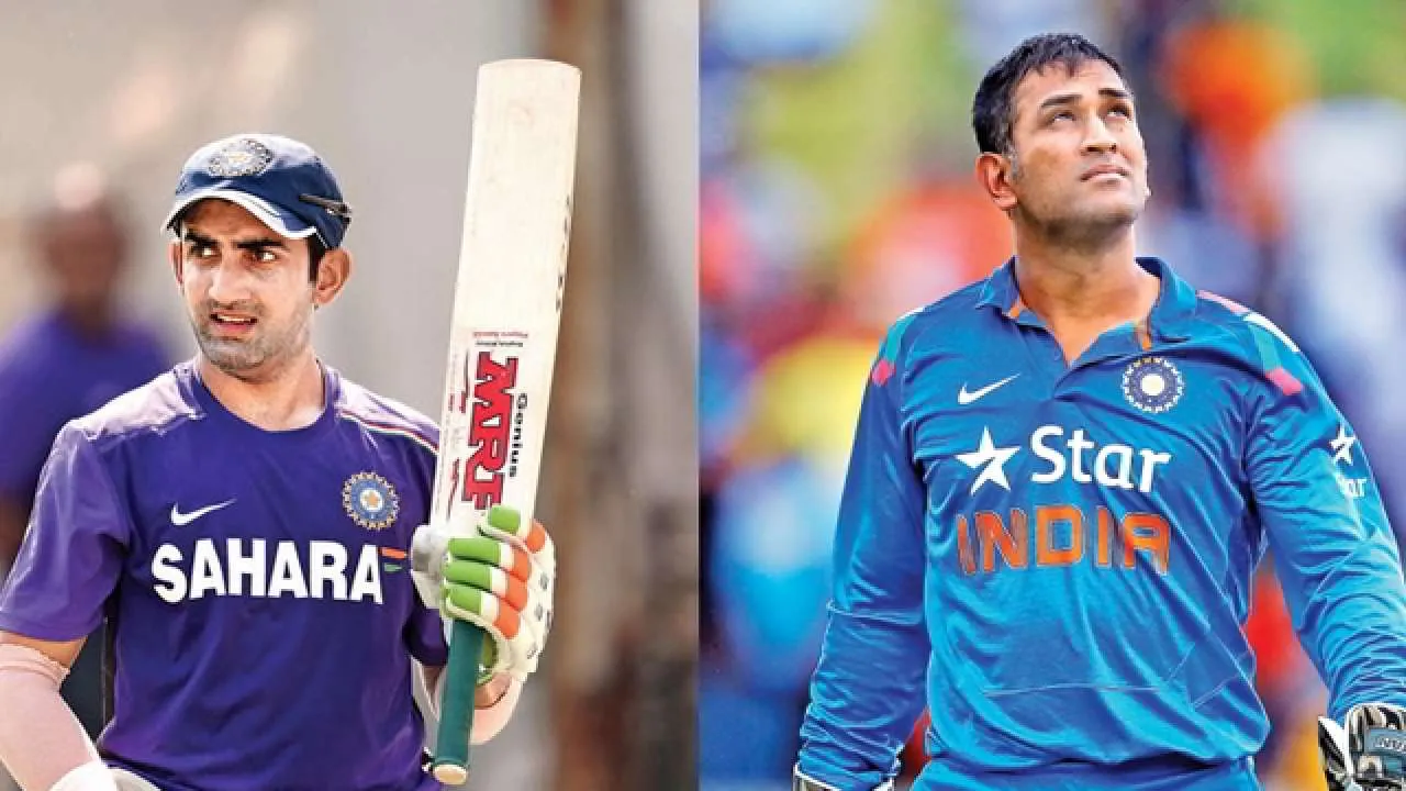 MS Dhoni-Gautam Gambhir