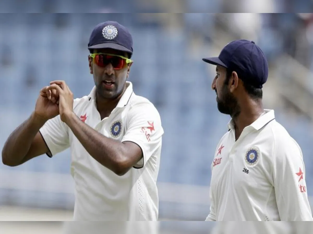 I Will Remove Half My Moustache if Cheteshwar Pujara Does This' - Ashwin's Open Challenge!