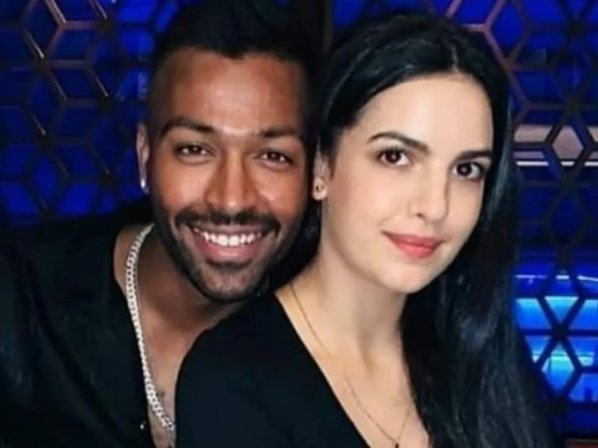 VIRAL PIC> Hardik Pandya and fiancée Natasa Stankovic twin in black as they enjoy a date night