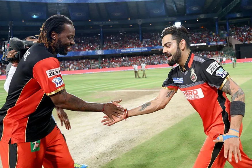 Kohli, Gayle and Mandeep Singh Perform 'Bhangra' After RCB's Win