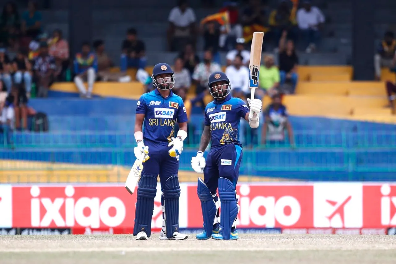 Kusal Mendis celebrates his half-century, Sri Lanka vs Bangladesh, Asia Cup, Super Fours, Colombo, September 9, 2023