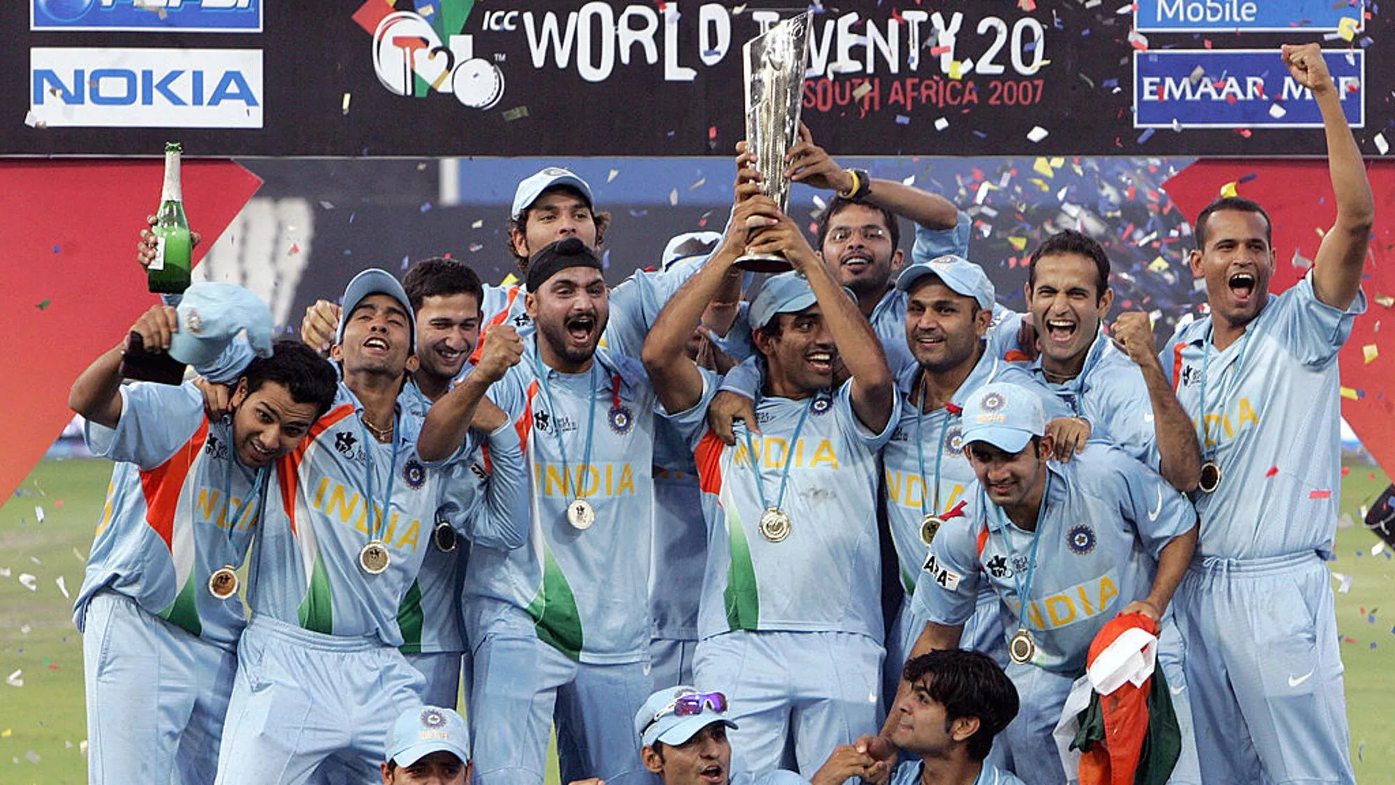 India Won 2007 T20world Cup, Know How Many Teams Able To Won This Tournament | 2007 में इंडिया ने जीता था पहला T20 World Cup, जानें अब तक किन टीमों के नाम