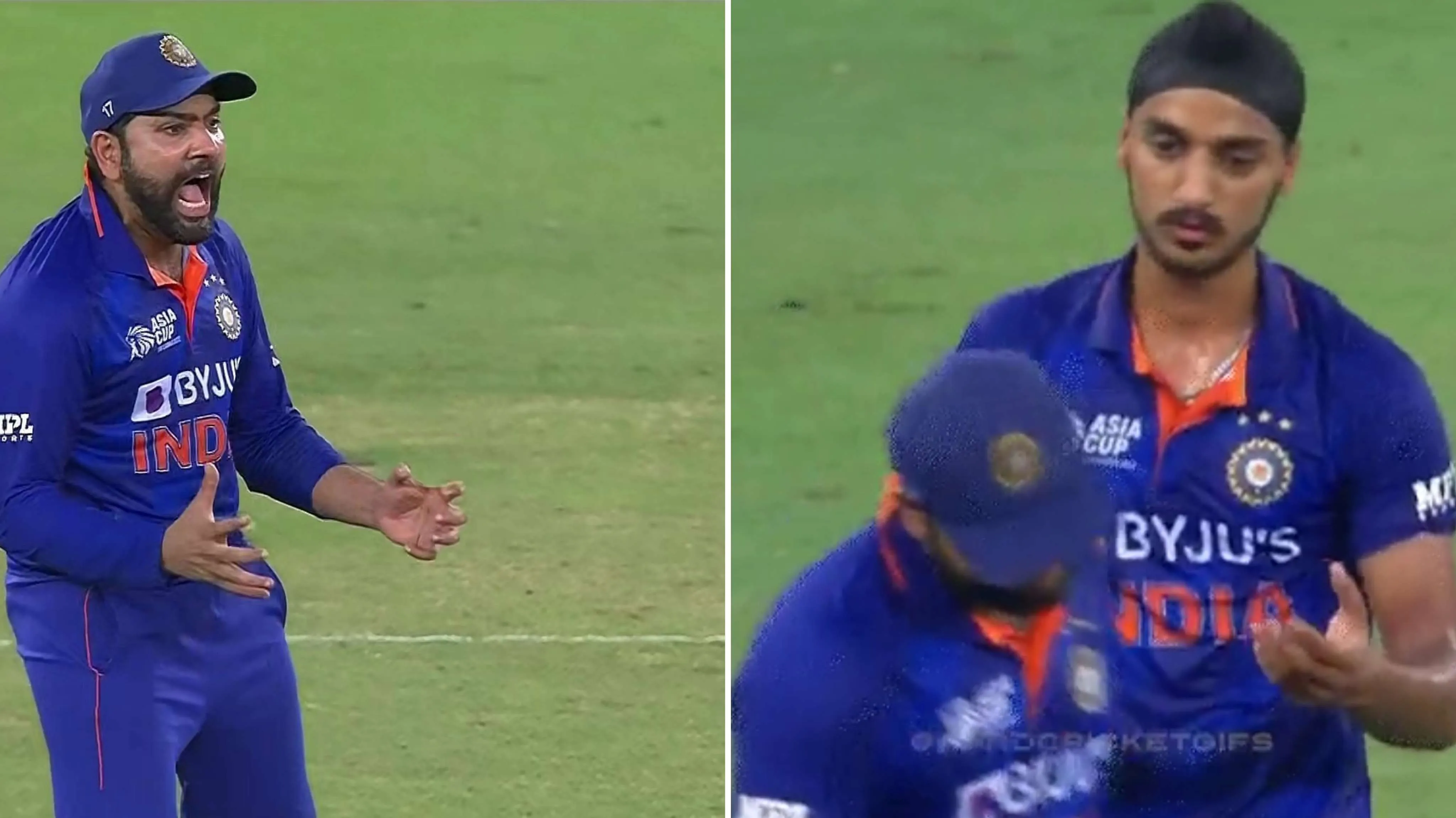 After screaming at Arshdeep, Rohit Sharma accused of turning his back on youngster when requesting field change; video goes viral