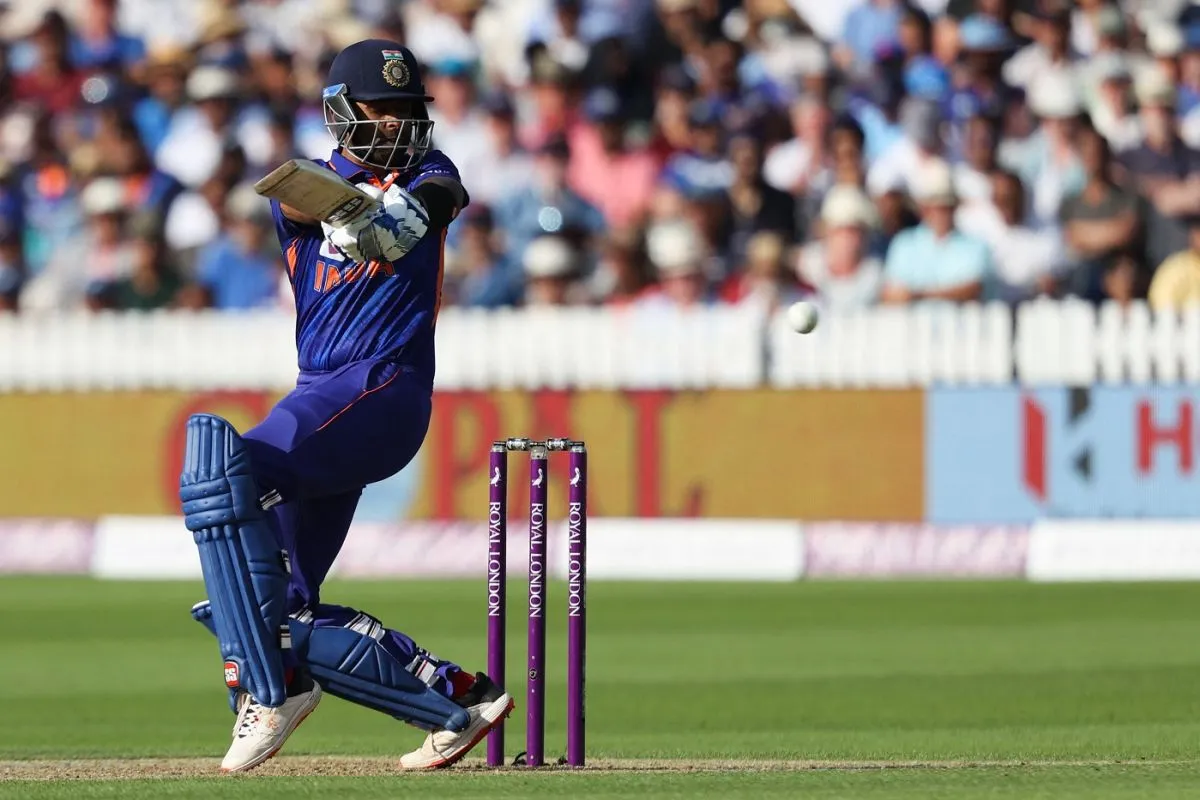 Suryakumar Yadav swats one away, England vs India, 2nd ODI, Lord's, London, July 14, 2022 