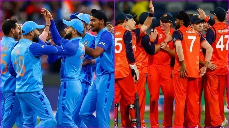 India vs Netherlands Live Cricket Score, T20 World Cup 2022: IND clash with NED at SCG | INDvsNED : भारत ने नीदरलैंड्स को दी करारी शिकस्त, 56 रनों से जीता मैच, T20