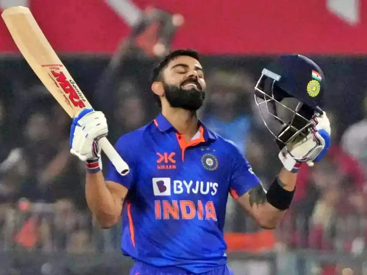 Virat Kohli Century: विराट कोहली ने रोहित-गिल को दिया श्रेय, 45वें वनडे शतक के बाद फिटनेस पर बोली बड़ी बात - virat kohli credit openers after scoring century vs sri lanka -