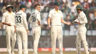 ind vs aus: मुश्किल में फंसी ऑस्ट्रेलियाई टीम, भारतीय पारी के दौरान पहले 25 ओवरों में