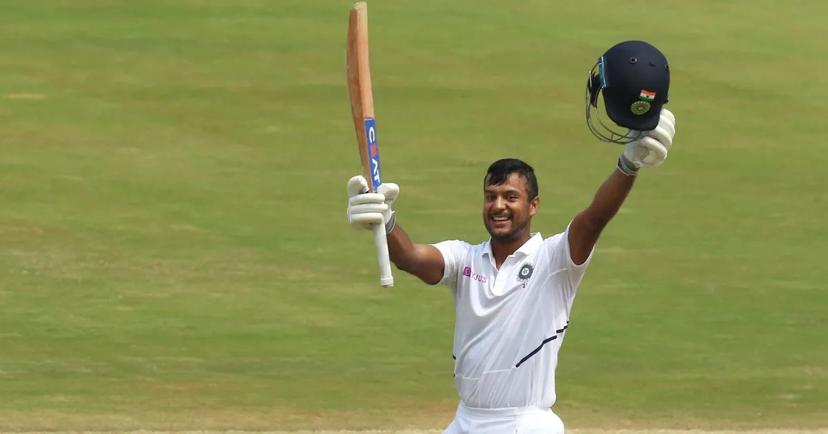 Making Test cricket look ridiculously easy: Twitter lauds Mayank Agarwal for his second double ton