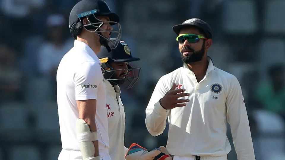 Image result for james anderson and kohli