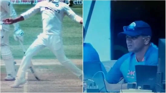 Watch: Dravid in disbelief as Jadeja's wicket-taking delivery declared no ball | Cricket - Hindustan Times