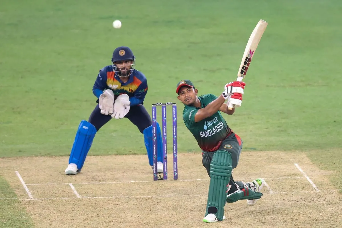 Mosaddek Hossain produced a vital cameo at the death, Bangladesh vs Sri Lanka, Men's T20 Asia Cup, Dubai, September 1, 2022