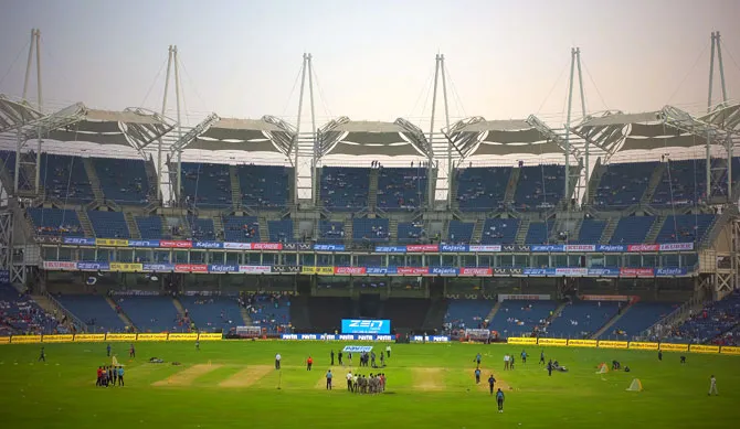 Pune's MCA stadium 'taken over' by banks over non-payment of loan - Rediff Cricket