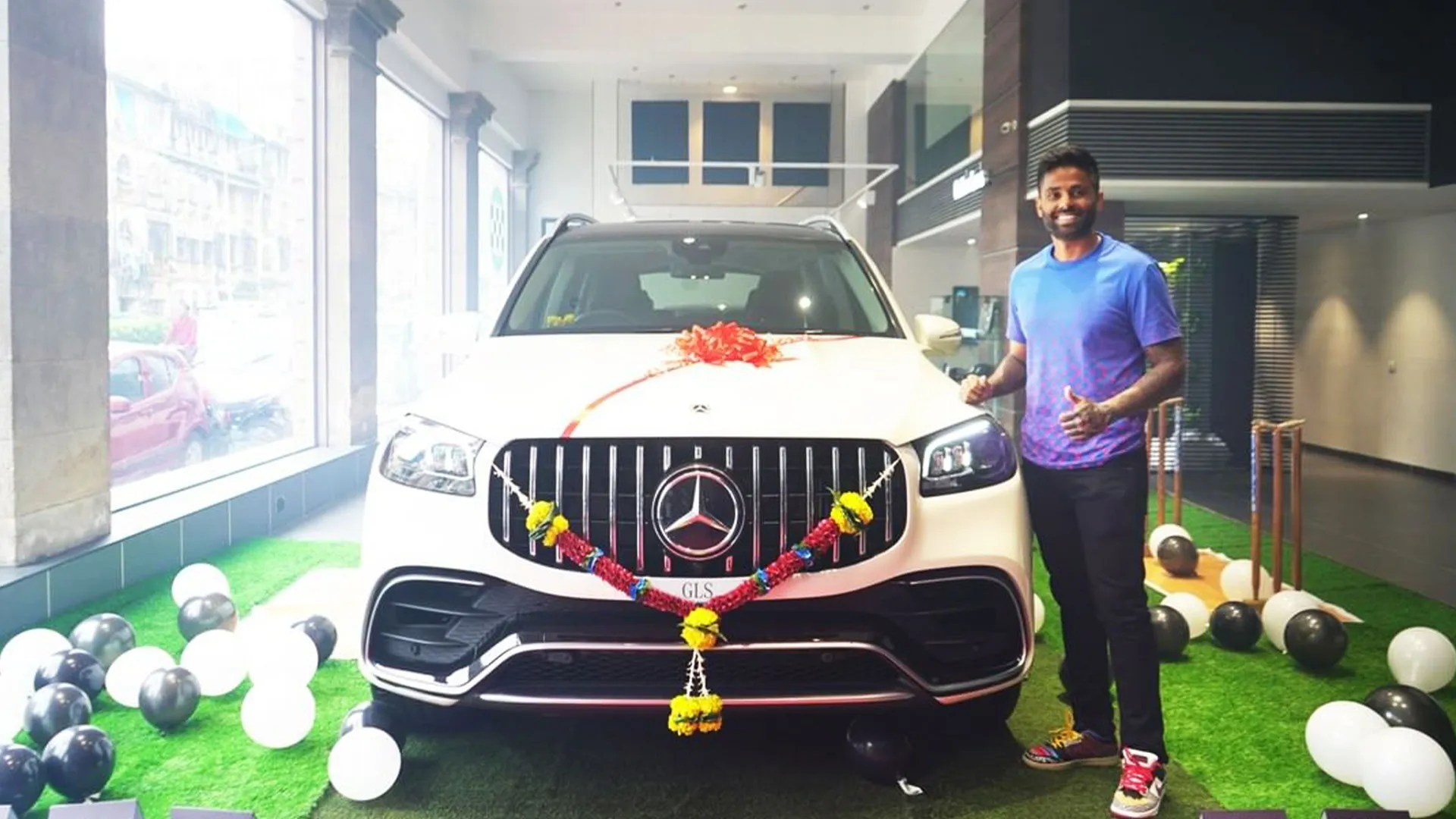 Check out the pictures of Suryakumar Yadav's luxurious, new Rs 2.15 Crore Mercedes-Benz GLE Coupe that he's added to his expensive car collection | GQ India