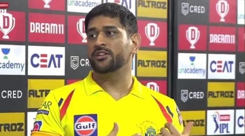 MS Dhoni discloses why he batted at Number 7 vs Rajasthan Royals in IPL 2020 | The SportsRush