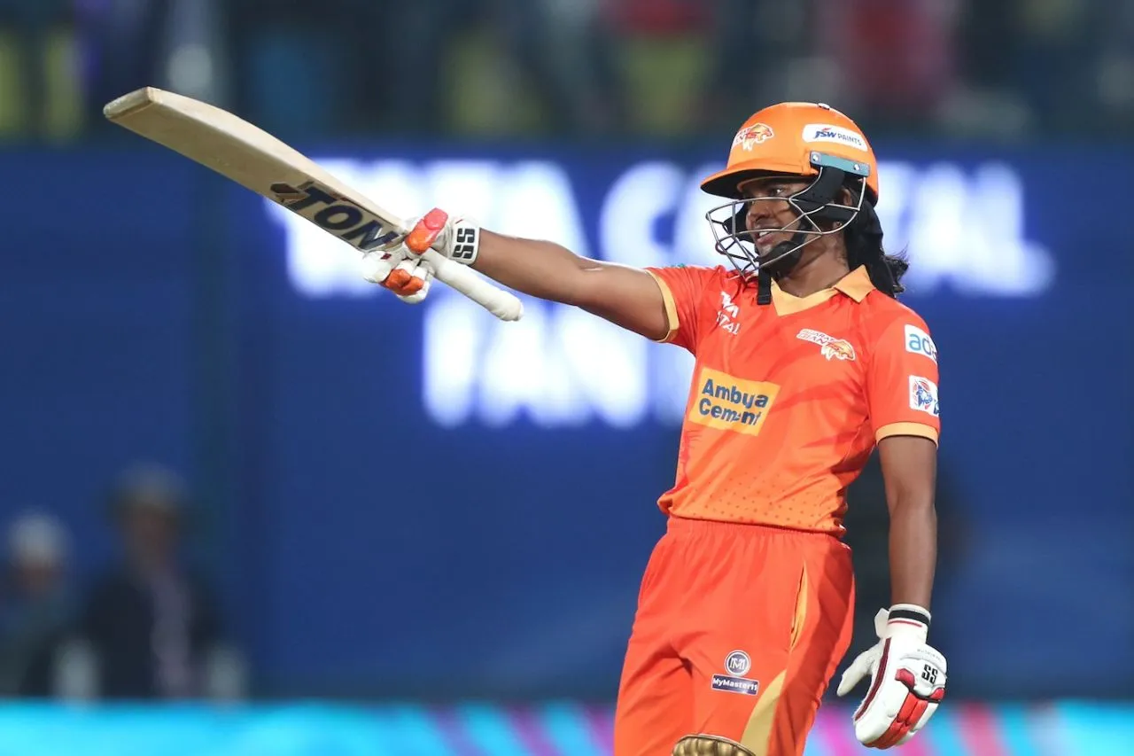 D Hemalatha brought up a 28-ball half-century, Gujarat Giants vs Mumbai Indians, WPL, Delhi, March 9, 2024