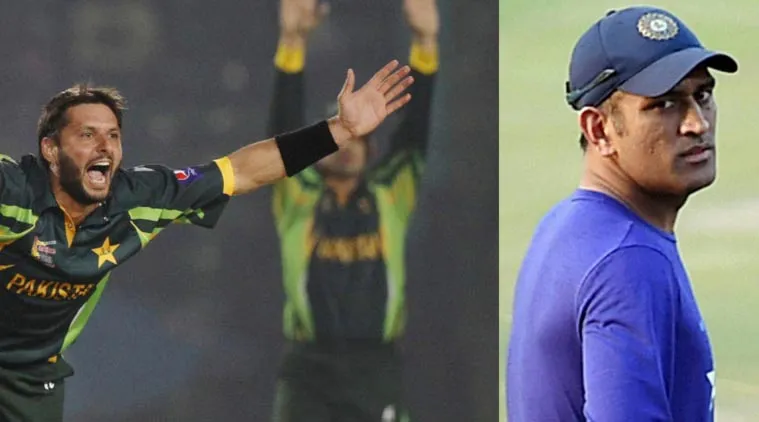when dhoni angry on afridi