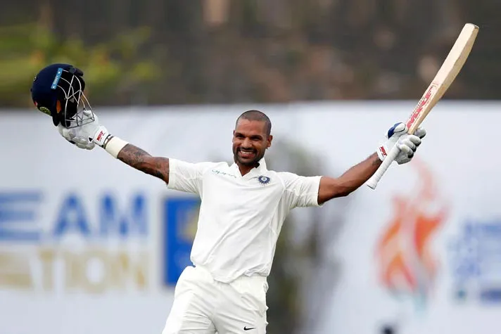 Shikhar Dhawan becomes first Indian to score Test century before lunch - Inside Sport India