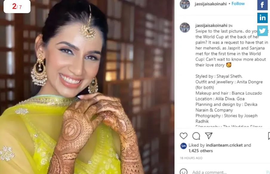 sanjana ganesan