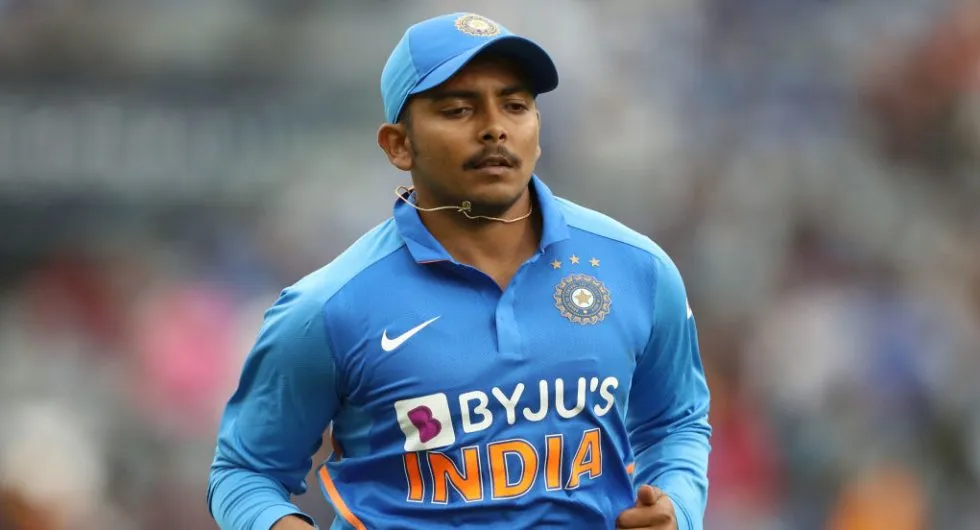 Prithvi Shaw 