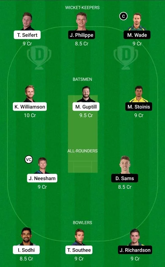 NZ vs AUS 
