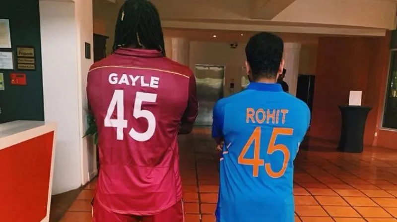 gayle and rohit