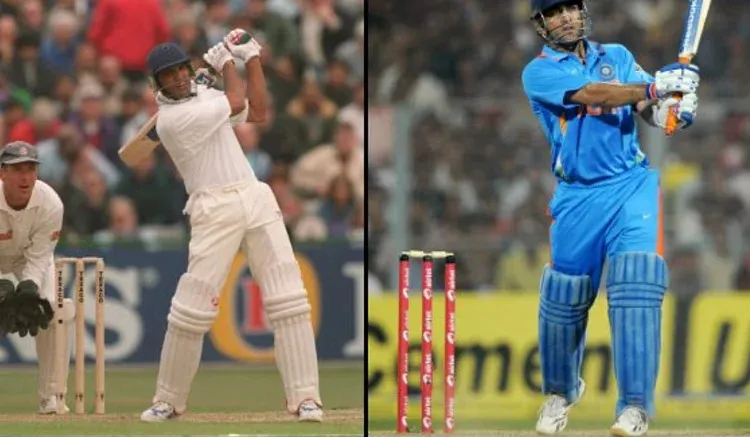 dhoni and ajharuddi 