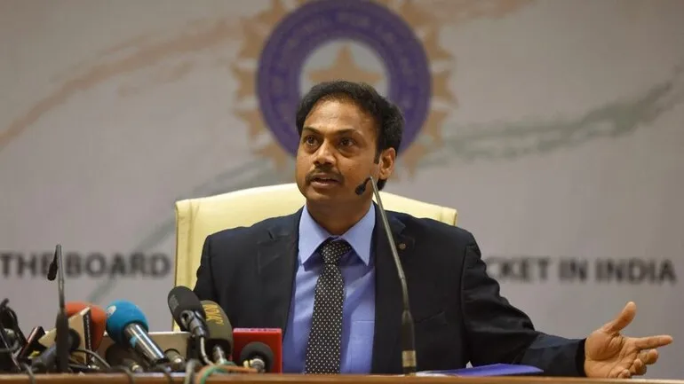 M.S.K prasad-team India
