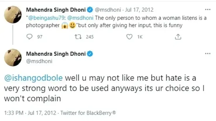dhoni