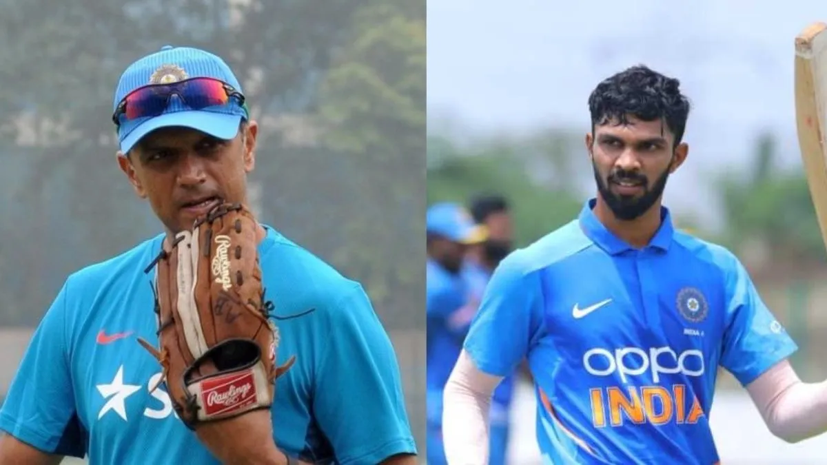 Ruturaj Gaikwad And Rahul Dravid